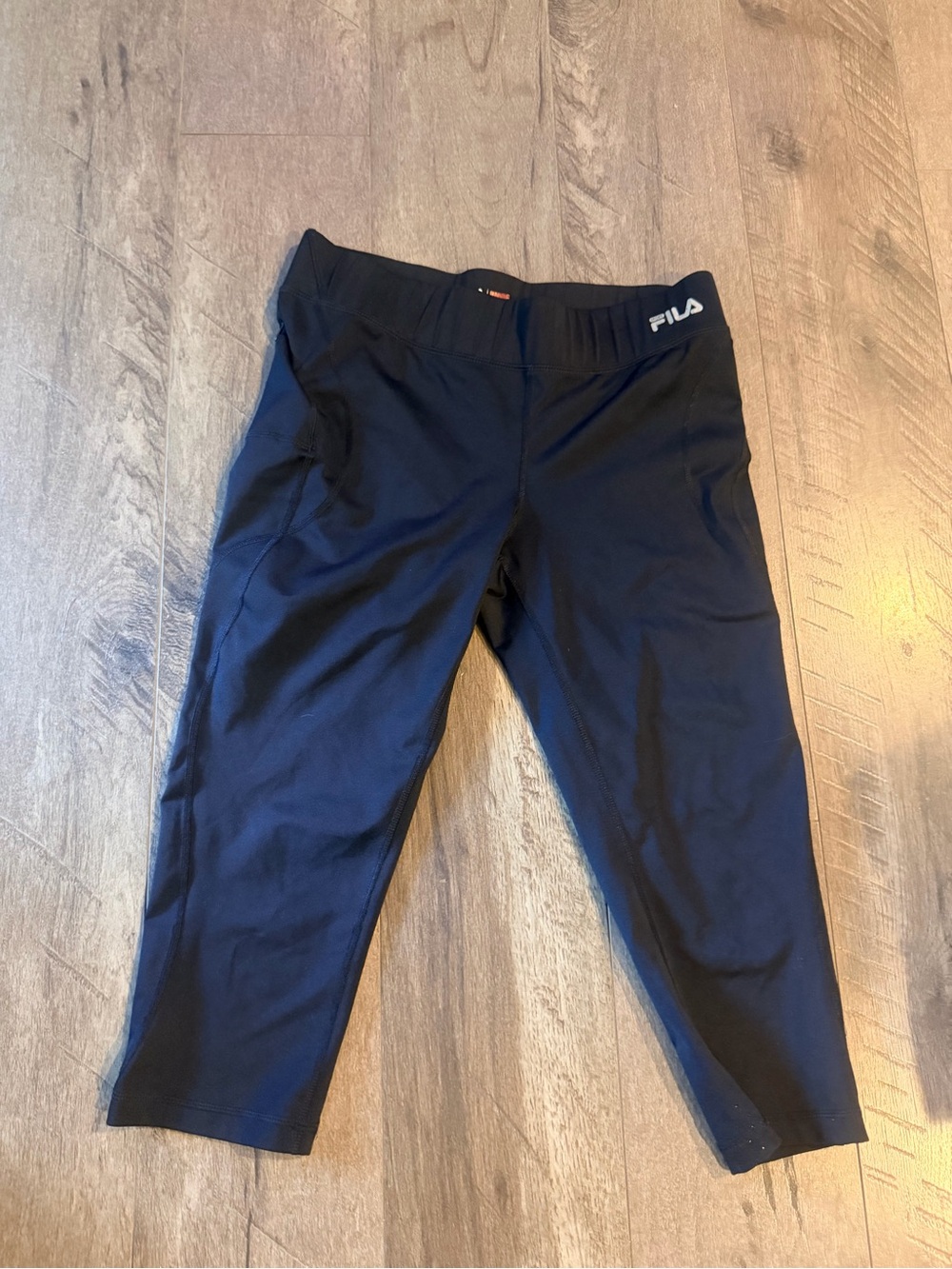 Fila Running Black Sport Capri Leggings
